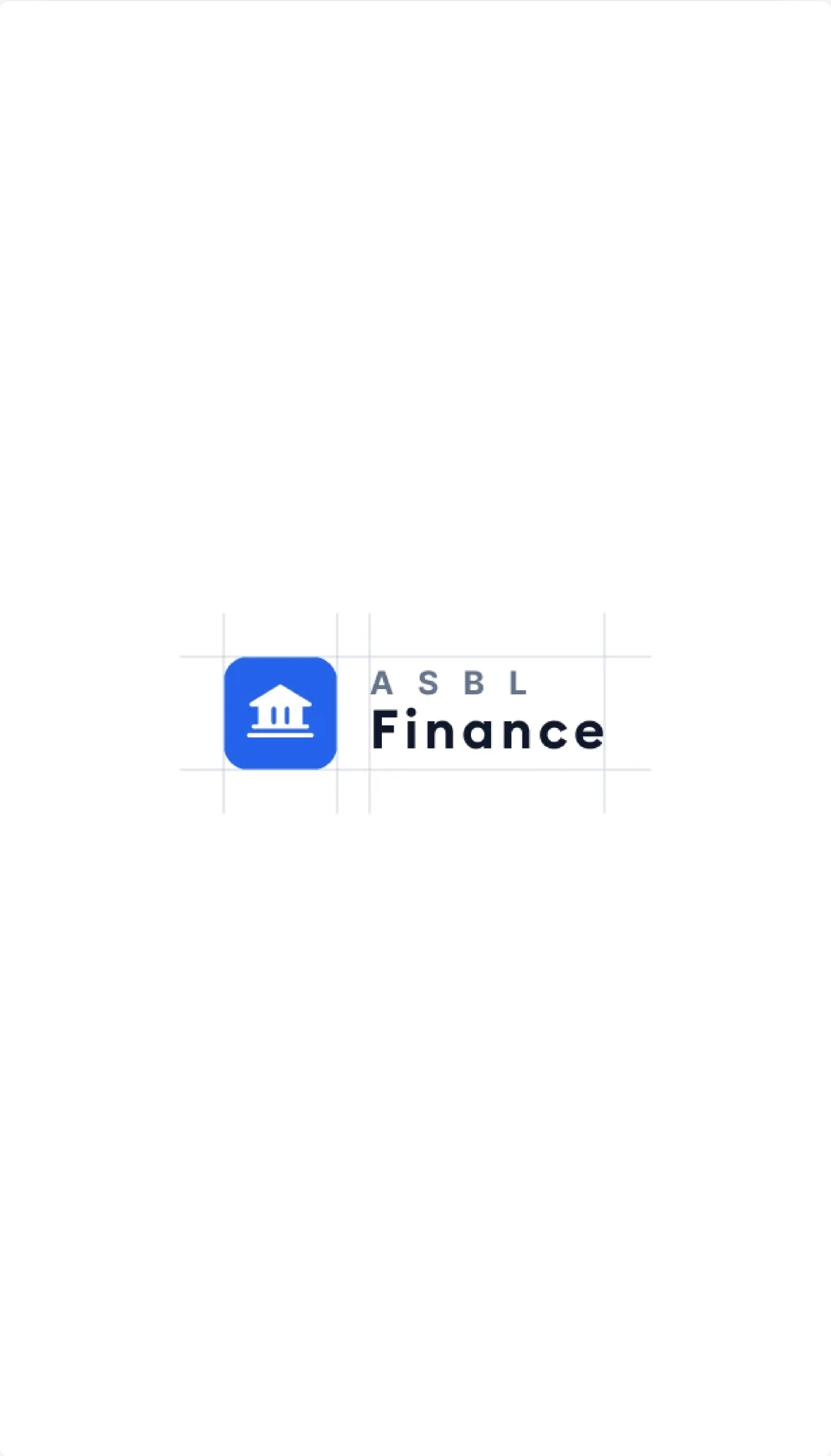 ASBL Finance design system panel